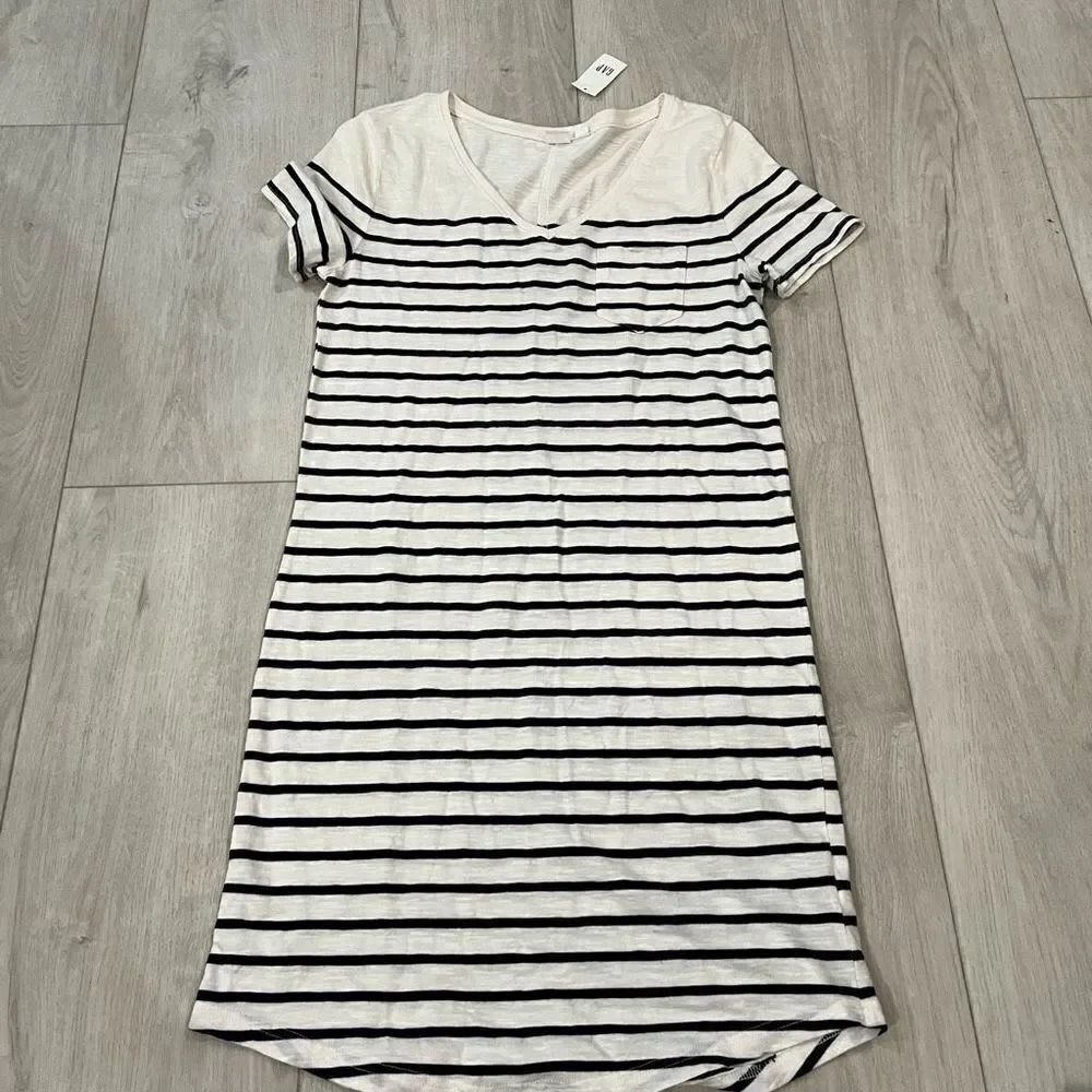 GAP Cotton stiped dress size XS